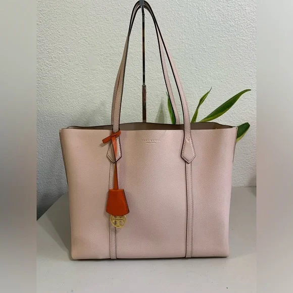 ๐๐ TORY BURCH Tote Pink Leather Bag - Picture 13 of 13
